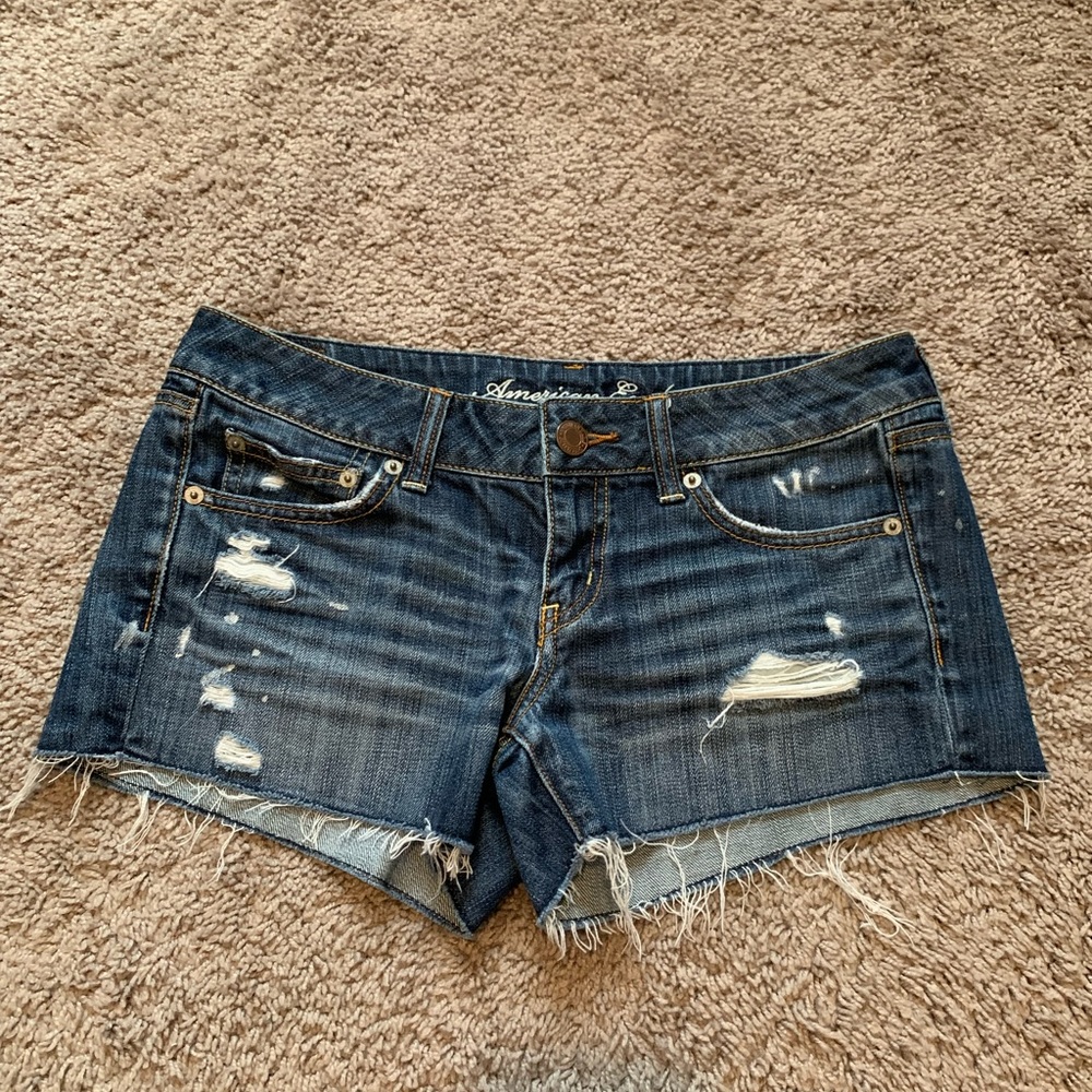 5/$25 American Eagle Distressed Cutoff Shorts 6